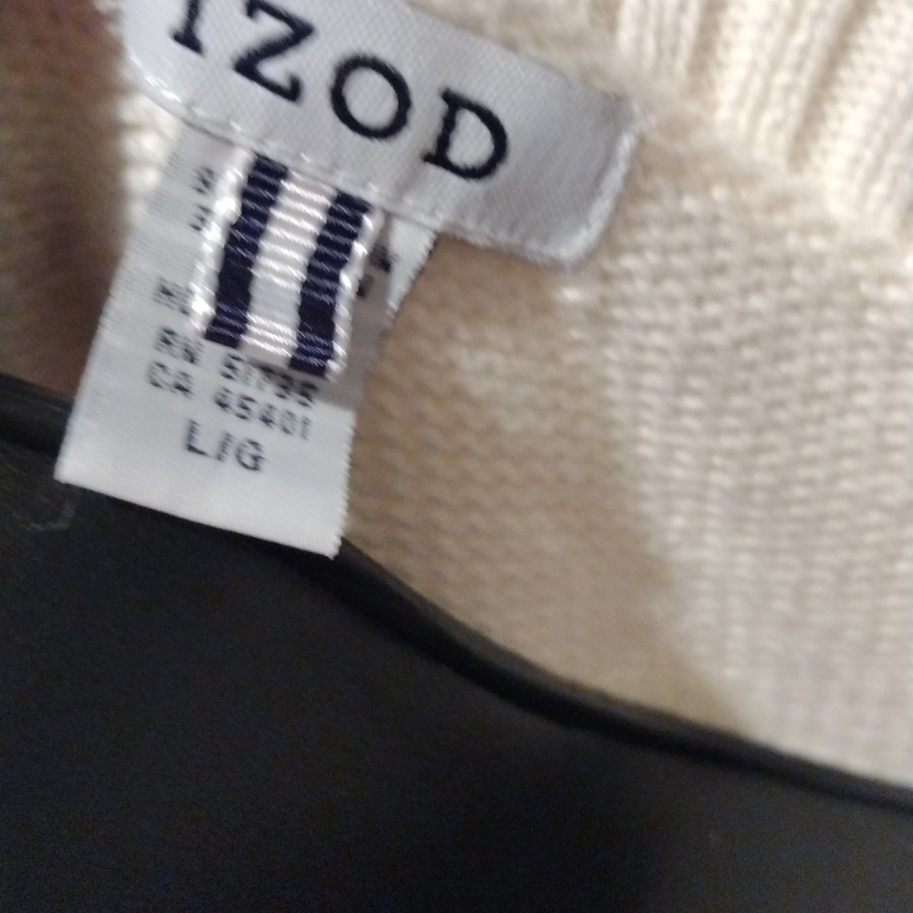 IZOD Knit Sweater LG - Picture 5 of 5